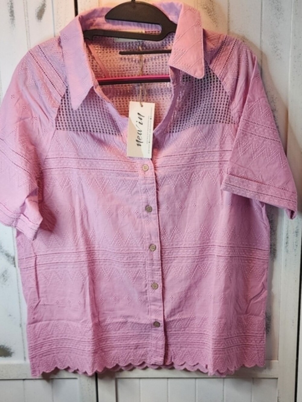 Very J Button-Up Top - Picture 2 of 10